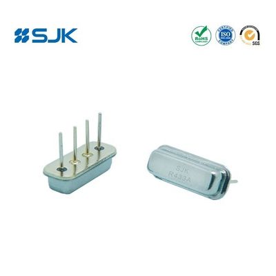 Ντιπ 4 Πινς SAW Resonator F-11 με 395MHz ±75KHz