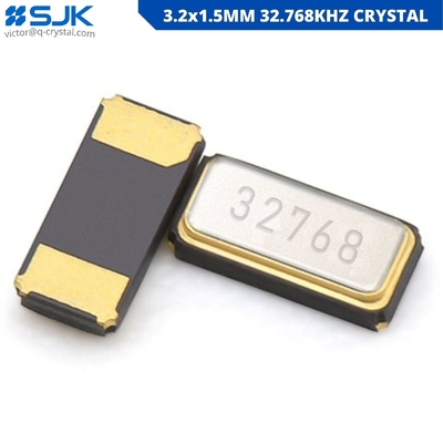 3215 SMD 32.768kHz Ρυθμιστικό Κρυστάλλινο 3.2x1.5mm 2pin 6pF 7pF 12.5pF 20ppm -SJK- EMS αποστολής