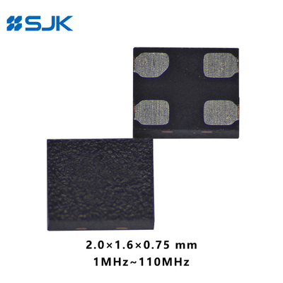 SJK8009 MEMS ταλαντωτής 110-137MHz υψηλής συχνότητας για ιατρική ηλεκτρονική και εφαρμογές κέντρων δεδομένων