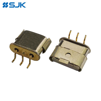 SMD 3 πινς Κρυστάλλινο φίλτρο UM-5MJ Υποστήριξη 21.7MHz έως 45MHz για ασύρματη τηλεμετρία