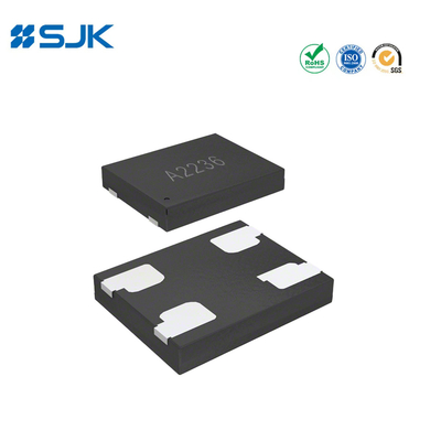 SJK8209 2520 MEMS ταλαντωτής με υψηλή συχνότητα 80 έως 220 MHz ±10 έως ±50 Ppm Για τηλεπικοινωνίες, δικτύωση