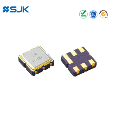 SMD 3.0*3.0mm Φίλτρο πριονιστήρα DCC6C 966.34MHz με εύρος ζώνης 30MHz για ασύρματη επικοινωνία