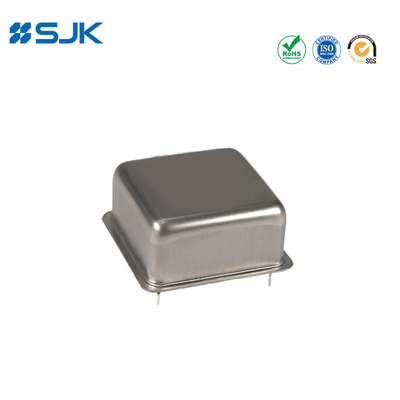 Μέσα από τρύπα 4 Pin 25*25mm OCXO Υποστήριξη 10MHz, 100Mz 5~100MHz 5.0V Ή 12V ±100ppb Ή ±20ppb Για Τηλεπικοινωνίες